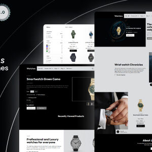 Watches - Luxury Watches & Jewelry Store Shopify 2.0 Theme