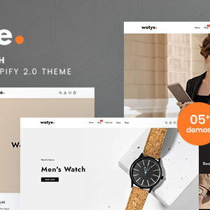 Wotye - Luxury Watch Shopify 2.0 Theme