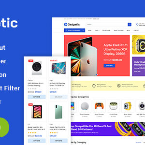 Gadgetic - Electronics & Smart Gadgets Store Shopify 2.0 Responsive Theme