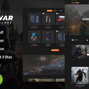 GameWar - Digital Game Store Shopify 2.0 Responsive Theme