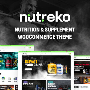 Nutreko - Nutrition & Supplement WooCommerce Theme