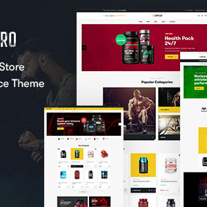 Supplero - Supplement Store WooCommerce Theme