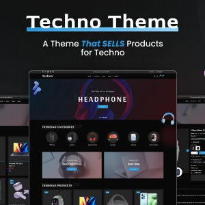 Techno - Electronics & Gadgets Ecommerce Shopify 2.0 Theme