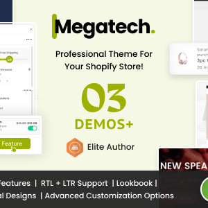 Megatech Multipurpose Shopify Theme