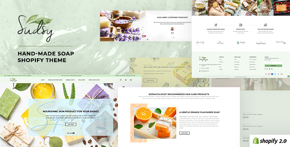 Sudsy - Handmade Shopify Theme