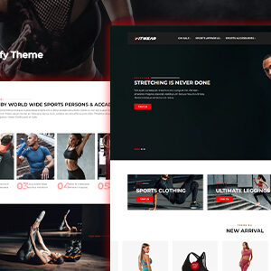 Fitwear - Sports Clothing & Fitness Equipment Shopify Theme