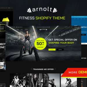 Arnolt - Sports Clothing & Fitness Equipment Shopify Theme