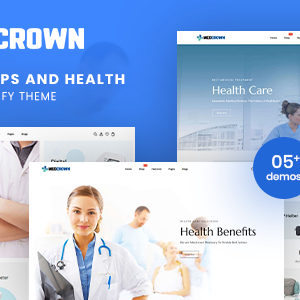 Medcrown - Medical Responsive Shopify Theme