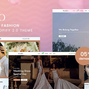 Weddo - Wedding Shop Fashion Responsive Shopify 2.0 Theme