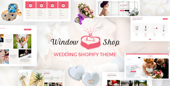 Window Shop - Wedding Shopify Store