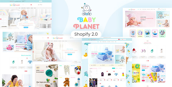 Baby Planet | Babies Store Shopify Theme