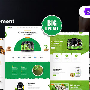 Suxnix - Health Supplement Landing Page