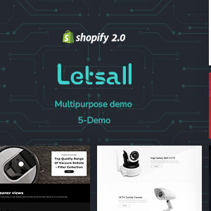 Letsall - One Page Shop Shopify Theme