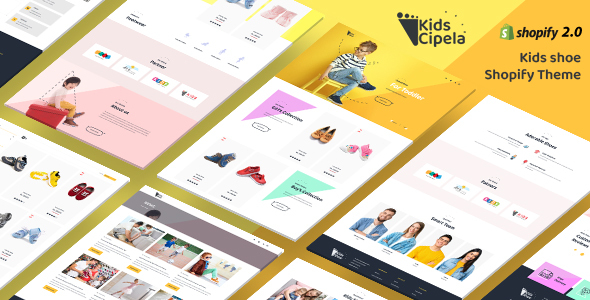 Kids Cipela - Kids Shoe Store Theme