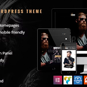 Barber - Hair, Tattoo & Beauty Salons WordPress Theme