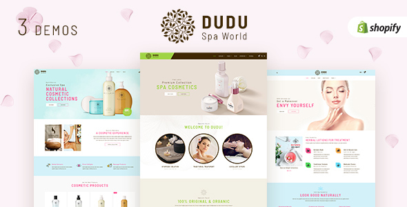 DUDU - Beauty Cosmetic Shopify Theme