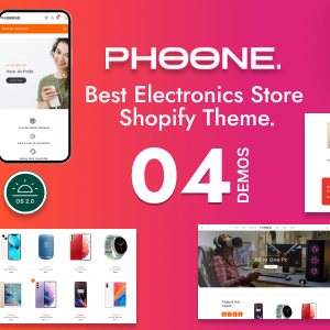 Phoone – Electronics Store Shopify Theme OS 2.0