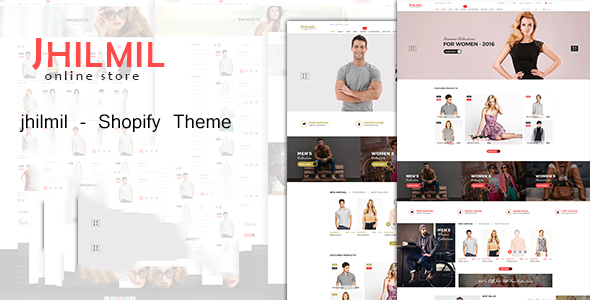 Jhilmil - Fashion Shopify Theme